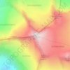 Großvenediger topographic map, elevation, terrain
