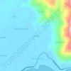 Sialang topographic map, elevation, terrain