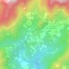 Grosseto topographic map, elevation, terrain