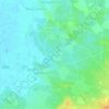 Luug Xaluula topographic map, elevation, terrain