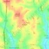 Wyddial topographic map, elevation, terrain