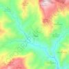 Paya topographic map, elevation, terrain