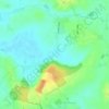 Stock Green topographic map, elevation, terrain