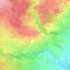 Le Corgenay topographic map, elevation, terrain