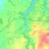 Keranot topographic map, elevation, terrain