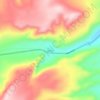 Quebe topographic map, elevation, terrain