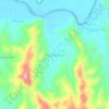 Cabalayangan topographic map, elevation, terrain