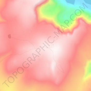 Cape Dyer topographic map, elevation, terrain