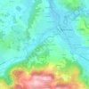 Bentaillou topographic map, elevation, terrain