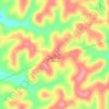 Rose Hill topographic map, elevation, terrain