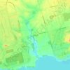Nanticoke topographic map, elevation, terrain