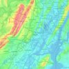 Newark topographic map, elevation, terrain