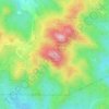 Franks Peak topographic map, elevation, terrain