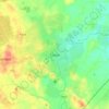 Clane topographic map, elevation, terrain