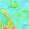Pangkalan Petai topographic map, elevation, terrain