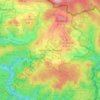 Hinterhermsdorf topographic map, elevation, terrain