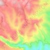 Neve Erez topographic map, elevation, terrain