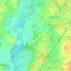 La Rue Haute de Cicé topographic map, elevation, terrain