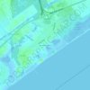 Arcadian Shores topographic map, elevation, terrain
