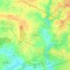 La Guibertière topographic map, elevation, terrain