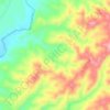 Loma Zambudio topographic map, elevation, terrain