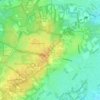 Tafelberg topographic map, elevation, terrain