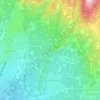 Fabregue topographic map, elevation, terrain