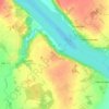 Пахомьево topographic map, elevation, terrain