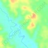 Mandobo topographic map, elevation, terrain