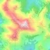 Monte Terminillo topographic map, elevation, terrain