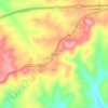 Macomb topographic map, elevation, terrain