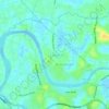 Edayar topographic map, elevation, terrain
