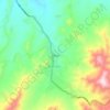 Chiro topographic map, elevation, terrain