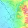 Sidirokastro topographic map, elevation, terrain