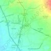 Binalonan topographic map, elevation, terrain