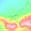 Taouraout topographic map, elevation, terrain