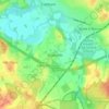 Downside topographic map, elevation, terrain