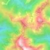 Mt. Douglas topographic map, elevation, terrain