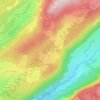 Le Bois Vert topographic map, elevation, terrain