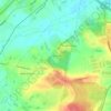 Arborgate topographic map, elevation, terrain