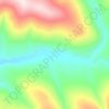 Clear Creek topographic map, elevation, terrain
