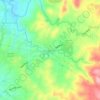 Kaybanban topographic map, elevation, terrain