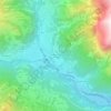 Vallouise la Casse topographic map, elevation, terrain