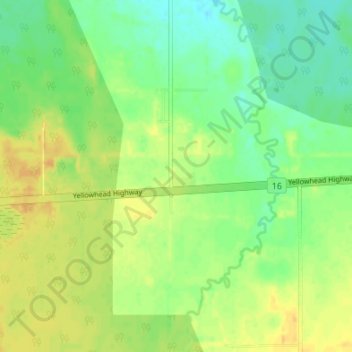 Niton Junction topographic map, elevation, terrain