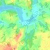 Harrington topographic map, elevation, terrain