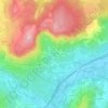 Santenay-le-Haut topographic map, elevation, terrain