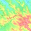 La Mestrié topographic map, elevation, terrain