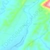 Ledzadzame topographic map, elevation, terrain