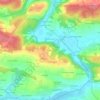 Roussimel topographic map, elevation, terrain