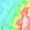 Stanton topographic map, elevation, terrain